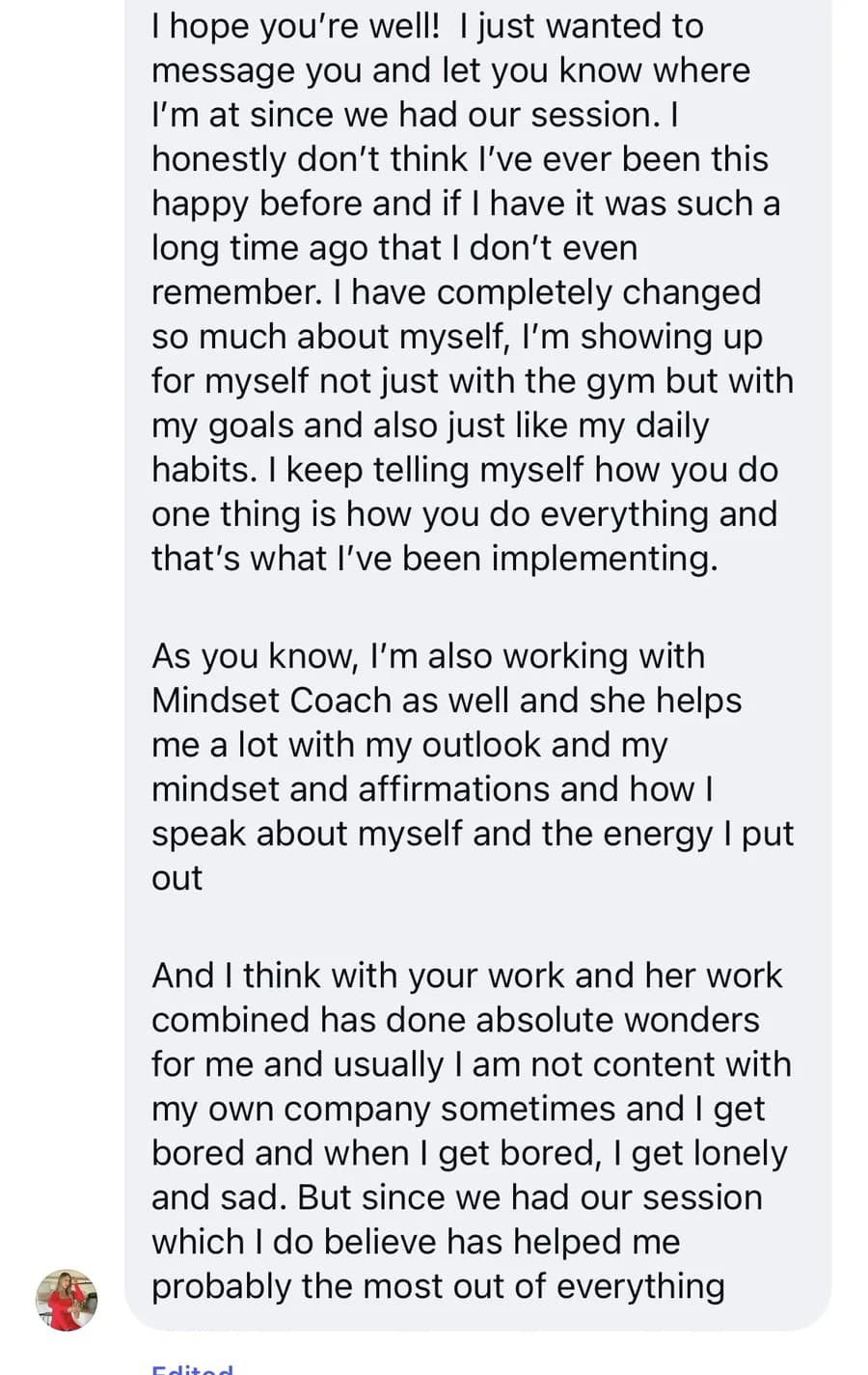Message from Demi L. @demilankester