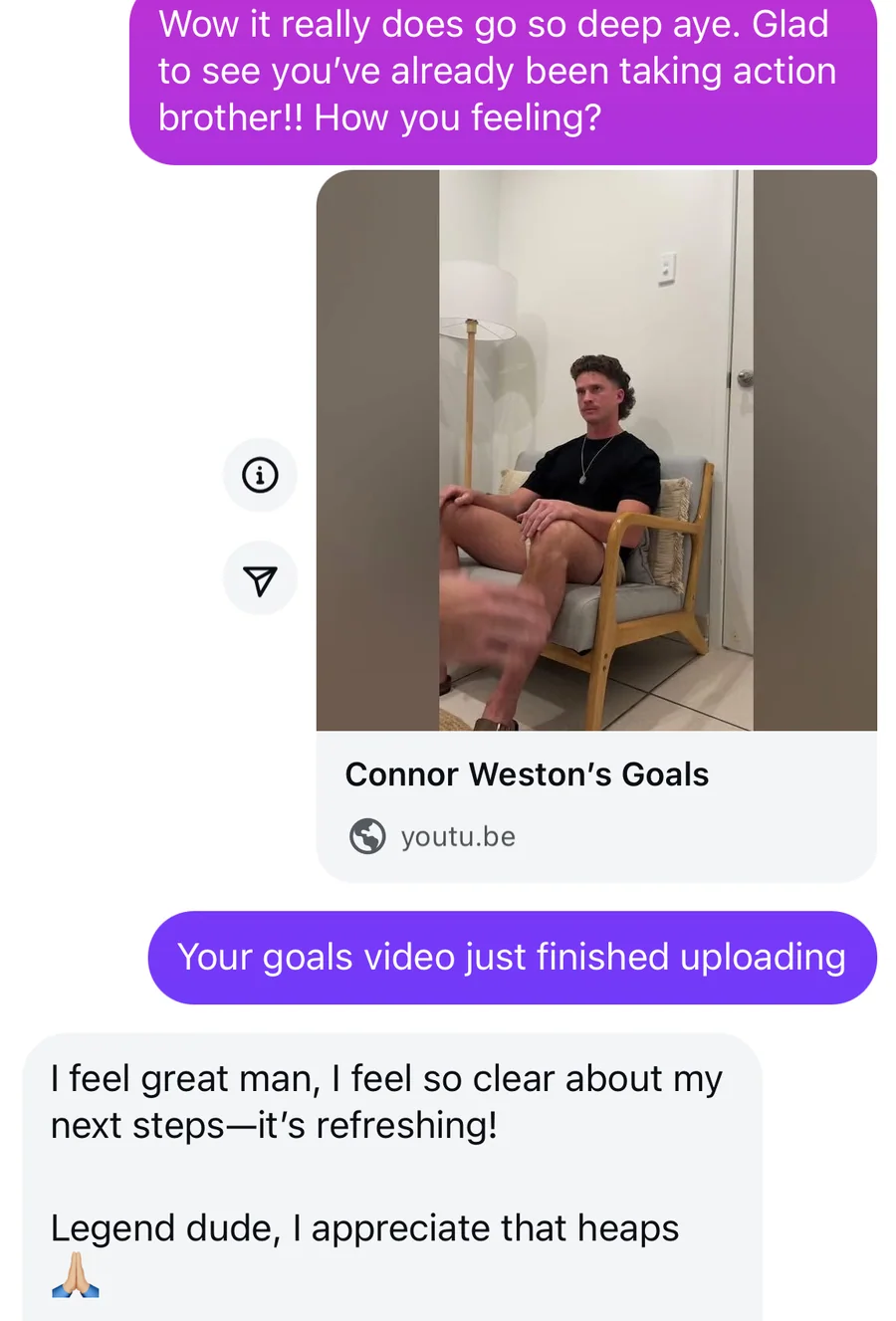 Message from Connor Weston @connorweston