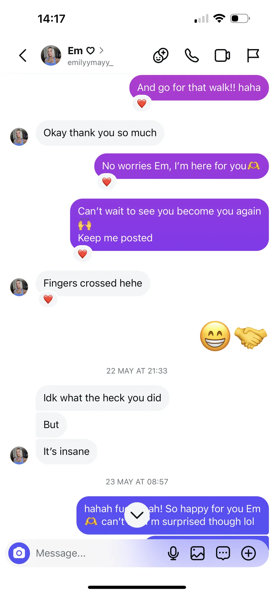 Message from Em
