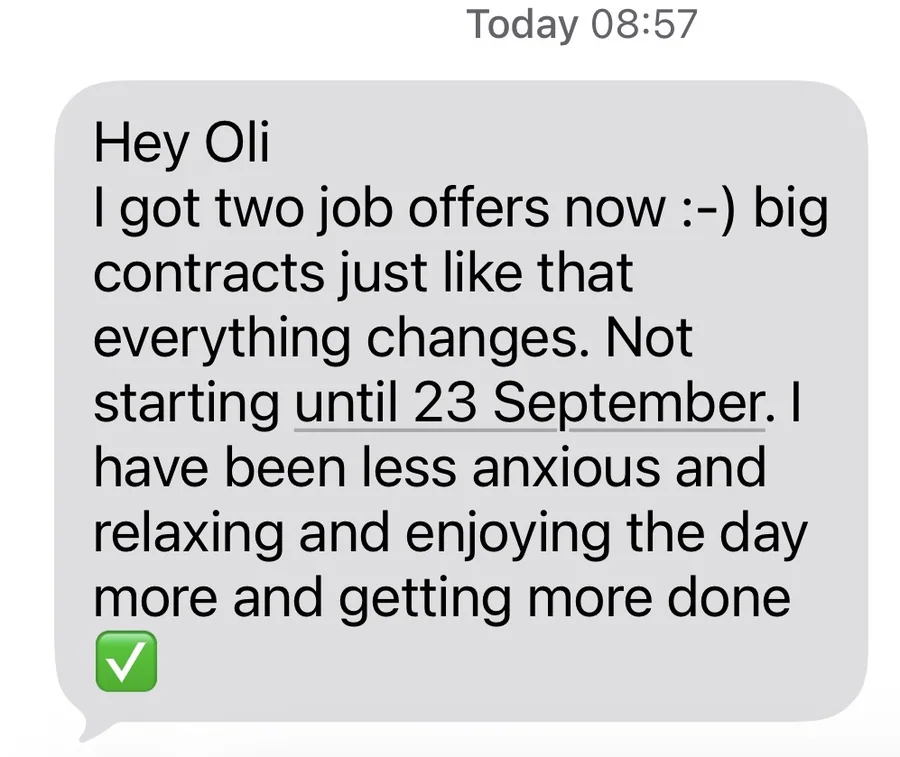 Message from Client