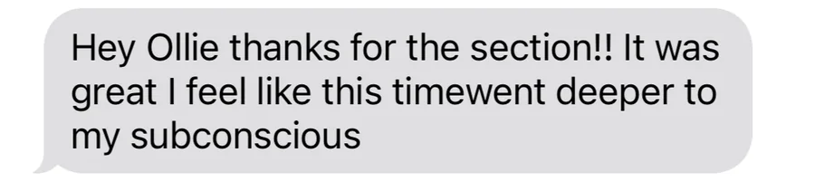 Message from Client
