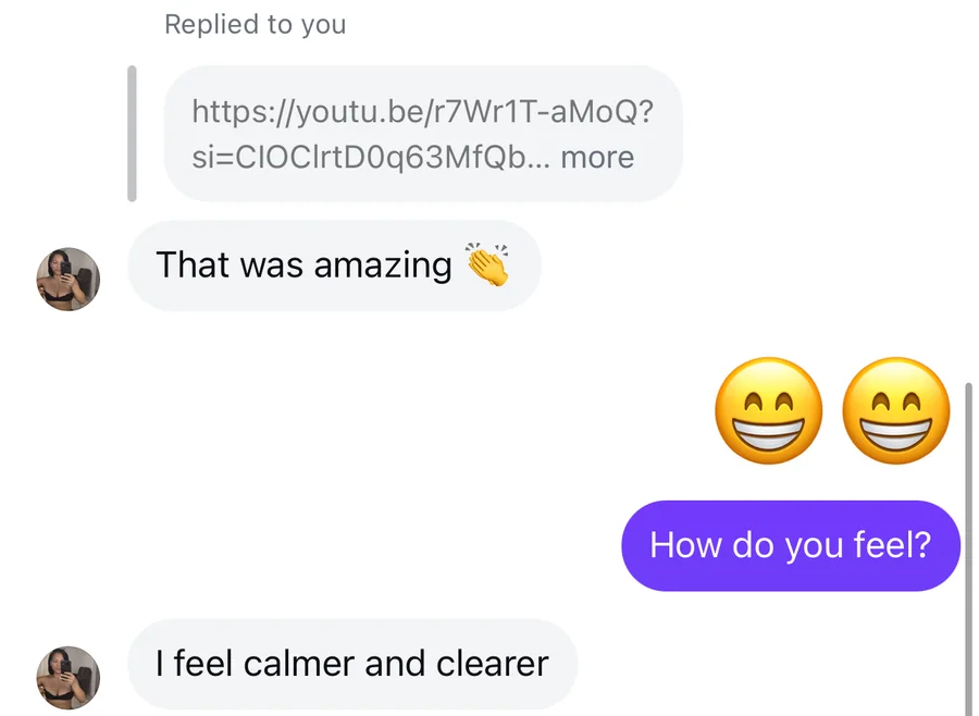 Message from Client